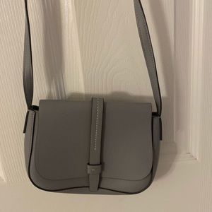 Cross body gray purse